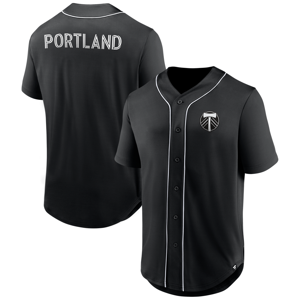 PORTLAND TIMBERS FC MEN'S FUNDAMENTAL POLY SHORT SLEEVE FASHION SHIRT