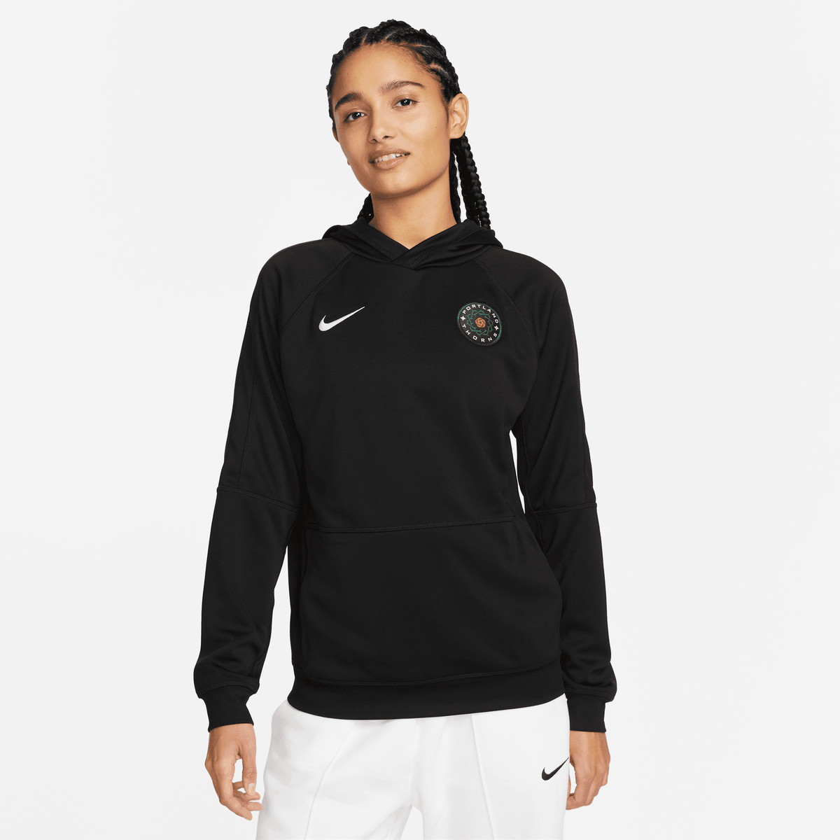 THORNS FC LADIES 2023 LONG SLEEVE HOODIE – PTFC Authentics THORNS FC LADIES 2023 LONG SLEEVE HOODIE – PTFC Authentics