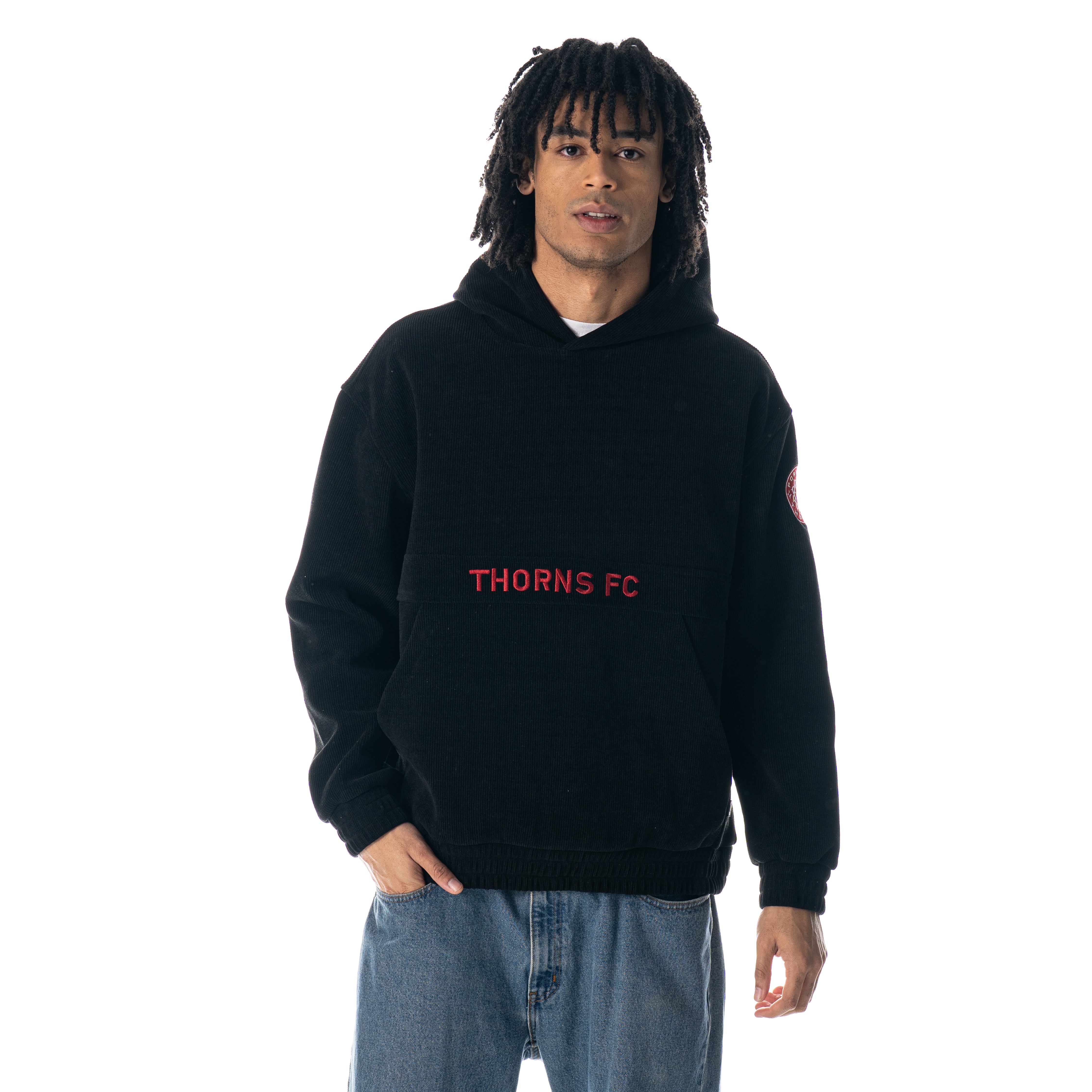 ローズエンブロイダリージャケット PORTLAND THORNS FC MEN'S CORDOROY HOODIE – PTFC Authentics