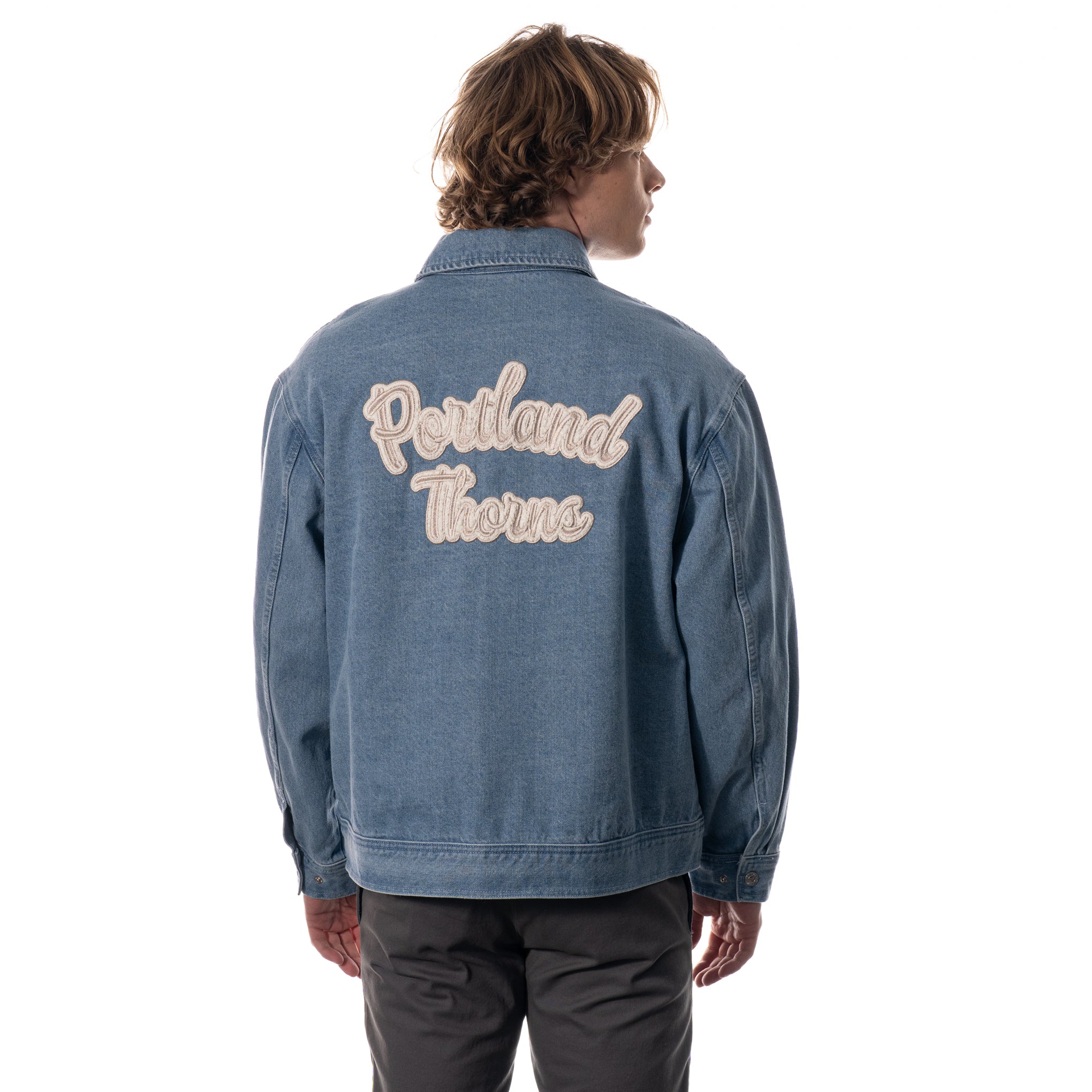 PORTLAND THORNS FC MEN'S DENIM JACKET – PTFC Authentics