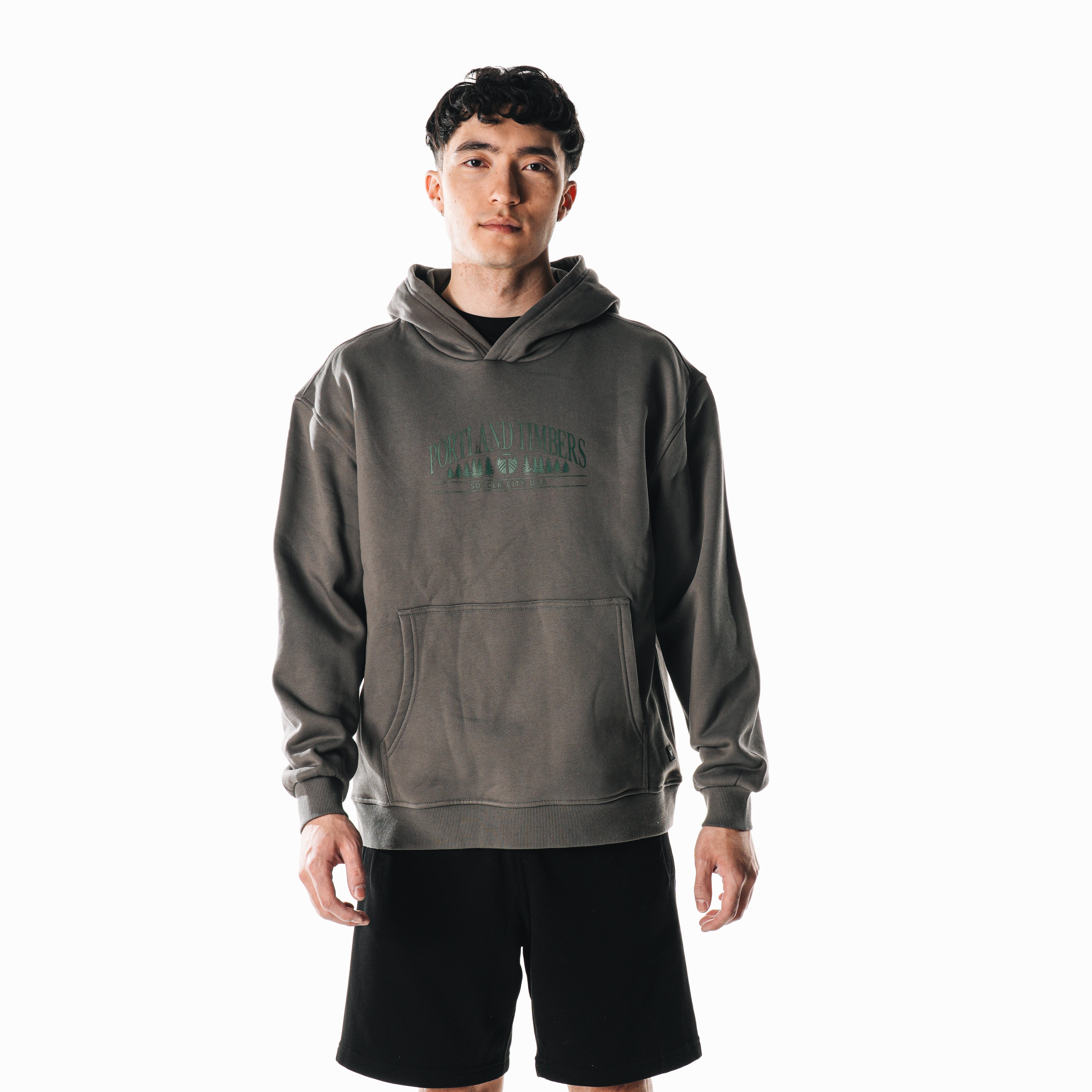 PORTLAND TIMBERS FC MEN'S GRAY FLEECE HOODIE – PTFC Authentics