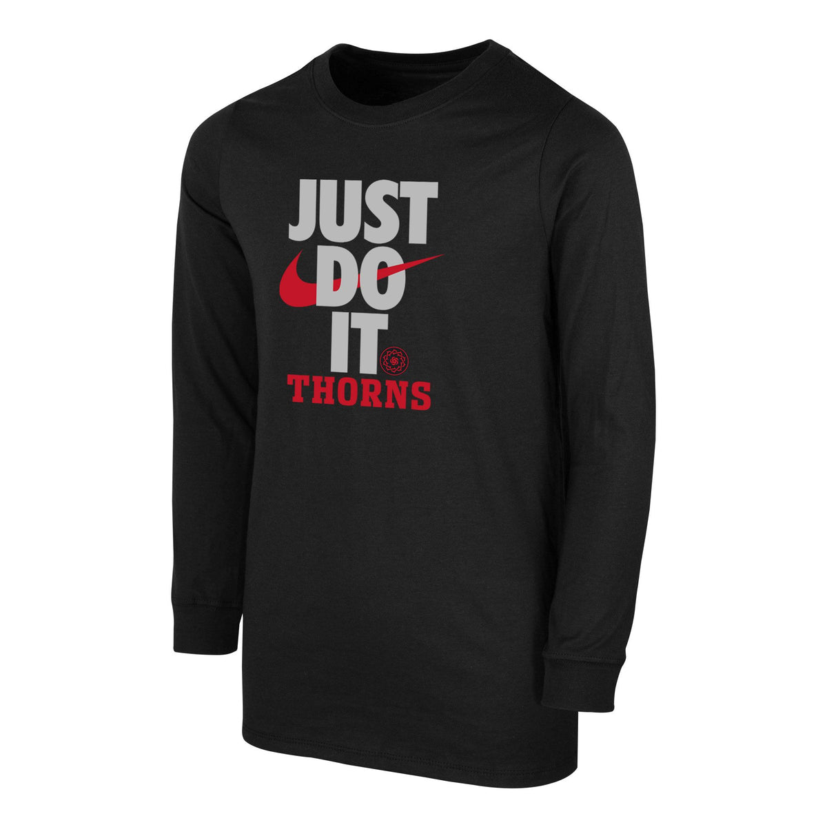 PORTLAND THORNS FC YOUTH LONG SLEEVE NIKE JUST DO IT TEE – PTFC 