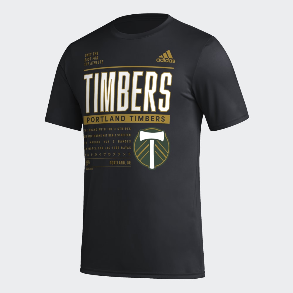 Timbers Merch PORTLAND TIMBERS FC MEN'S SHORT SLEEVE PREGAME TEE – PTFC Authentics