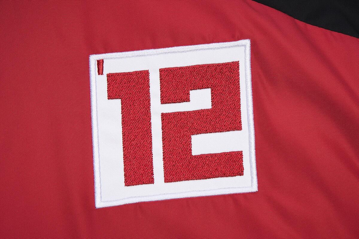 PORTLAND THORNS FC MEN'S NYLON SPEEDWAY VARSITY JACKET – PTFC