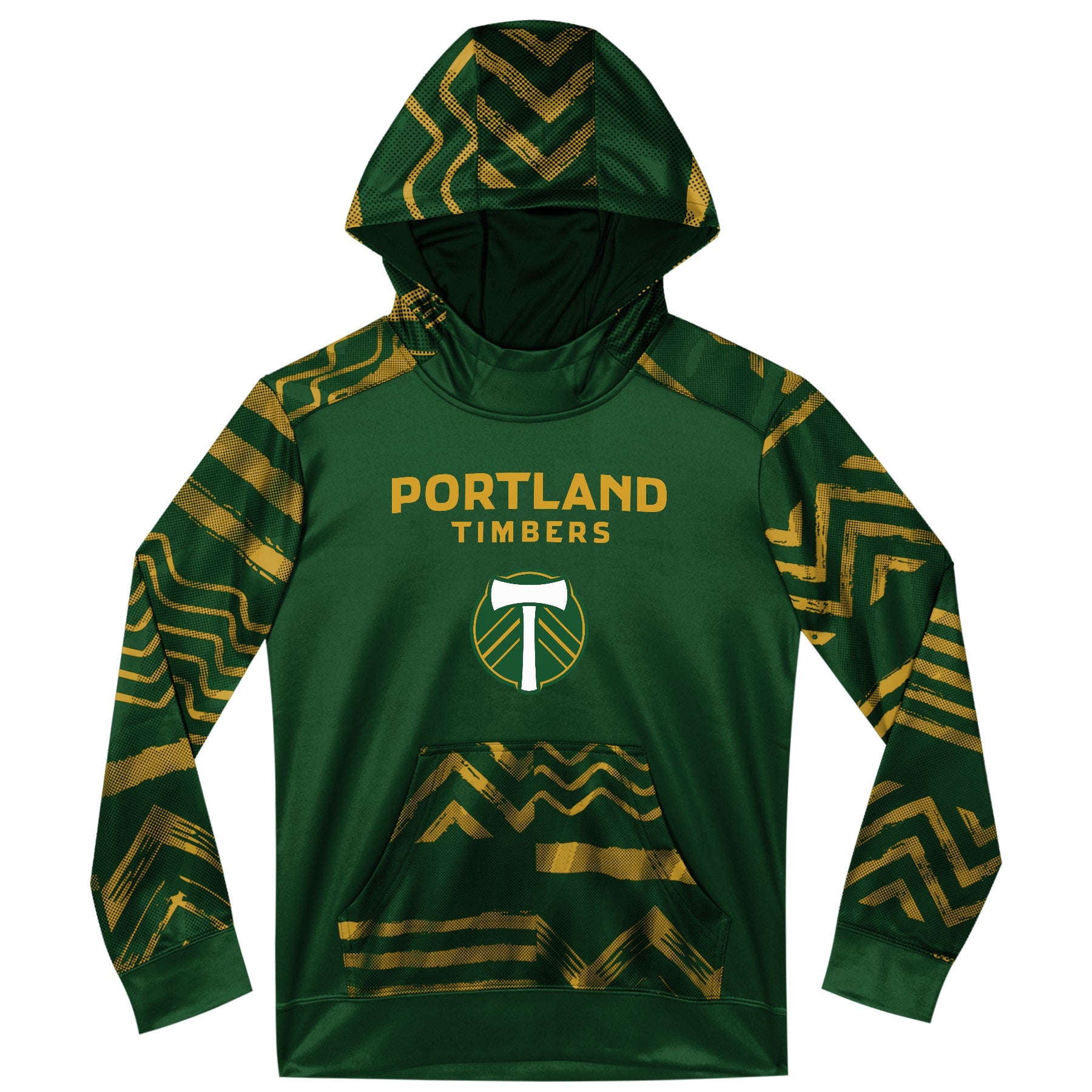 PORTLAND TIMBERS FC YOUTH SUPERBLY PLAYED FLEECE HOODIE – PTFC