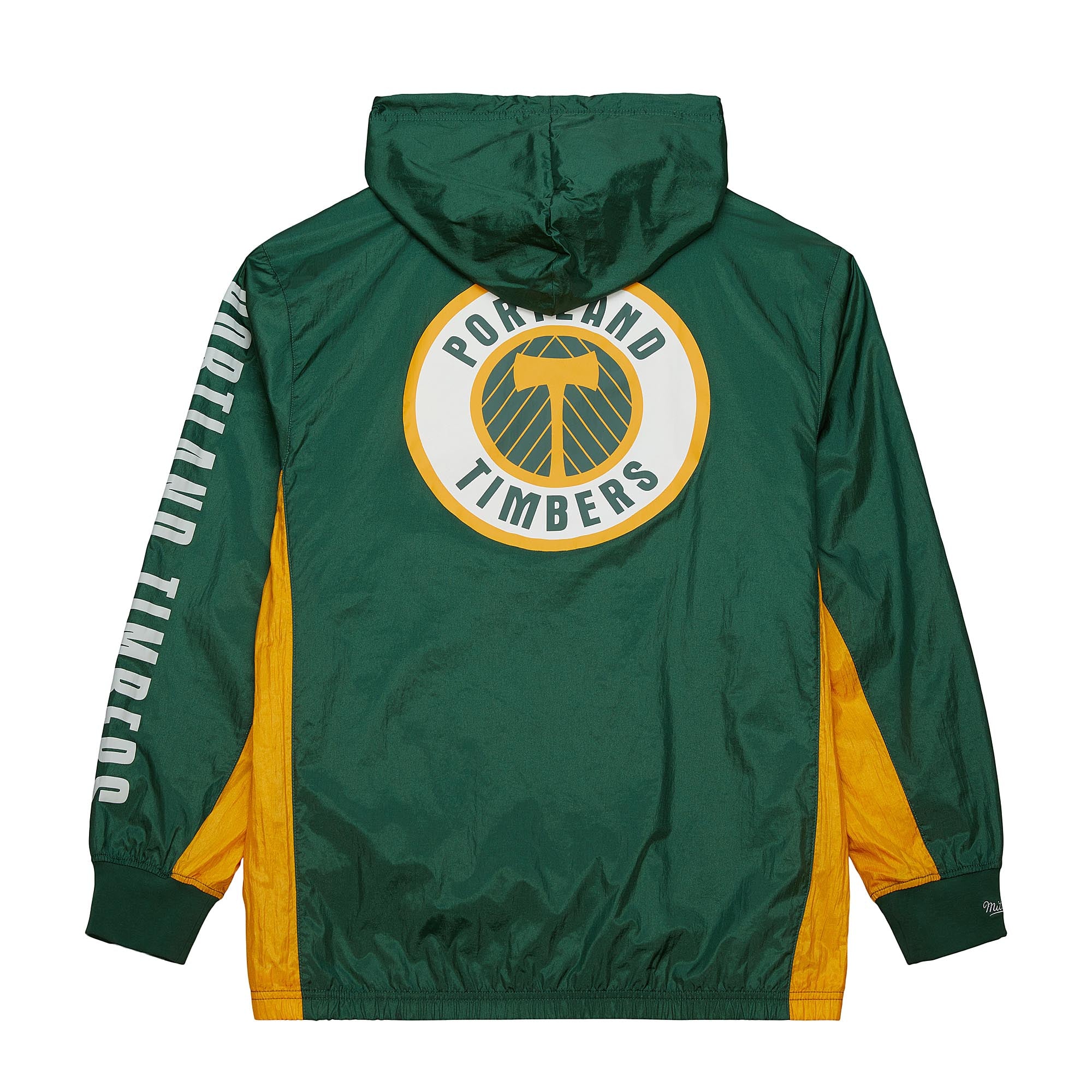 PORTLAND TIMBERS FC MEN'S VINTAGE LOGO ANORAK WINDBREAKER – PTFC