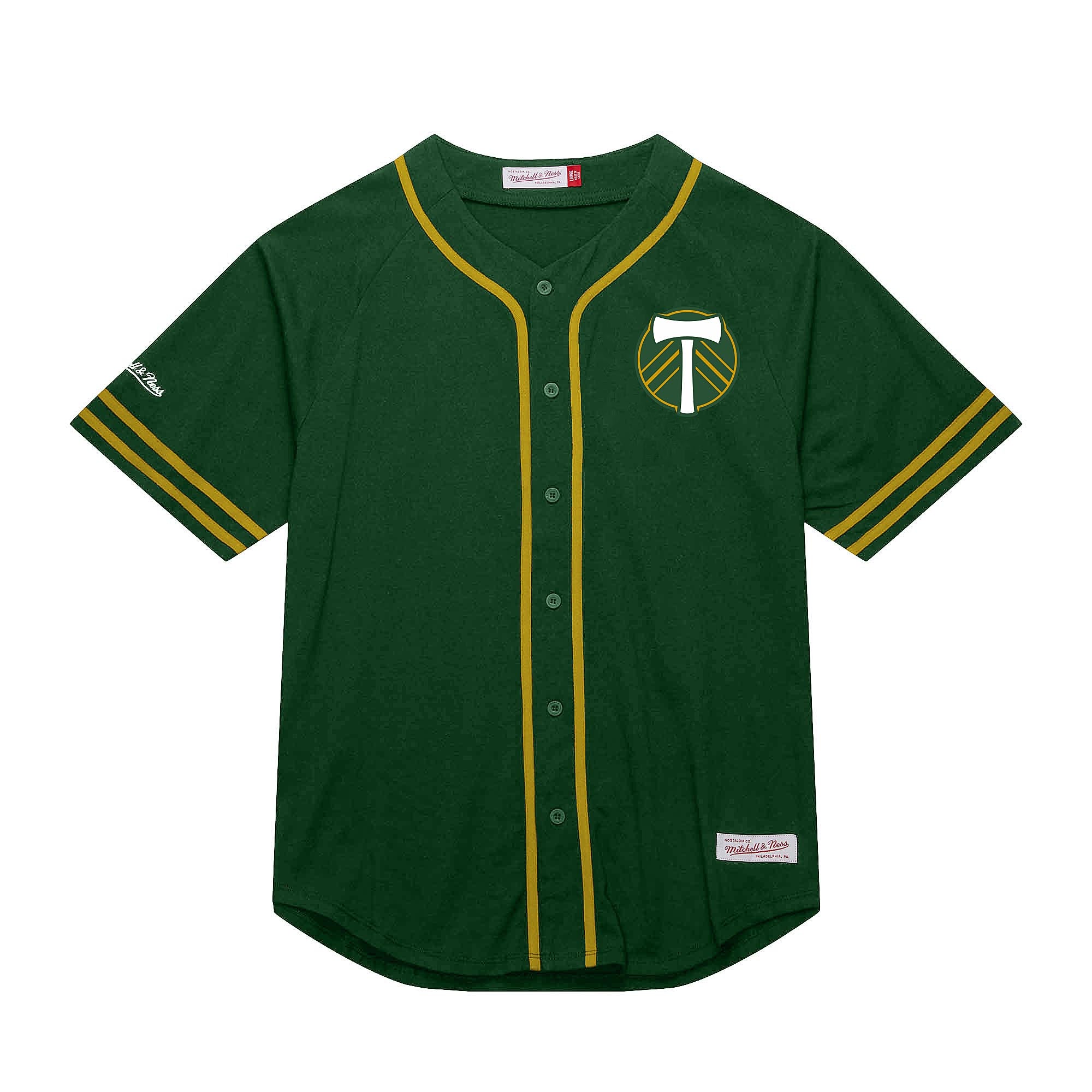 PORTLAND TIMBERS FC MEN'S COTTON BUTTON FRONT SHIRT – PTFC Authentics