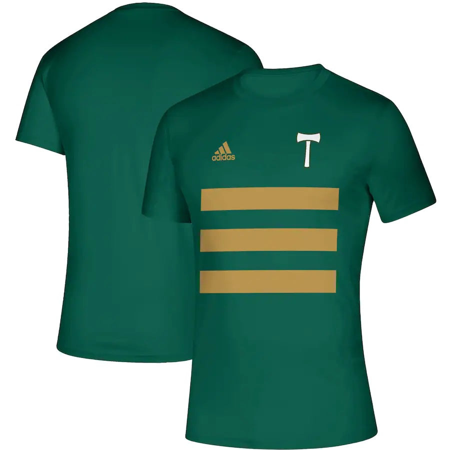 Adidas Portland Timbers FC Men's 3SL Pitch Short Sleeve Tee XL