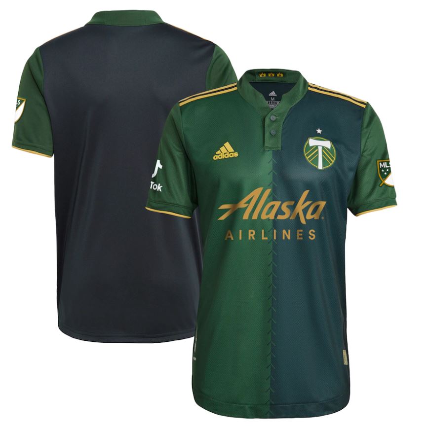 adidas Portland Timbers MLS Men's Away Jersey 2022 - Soccer Shop USA