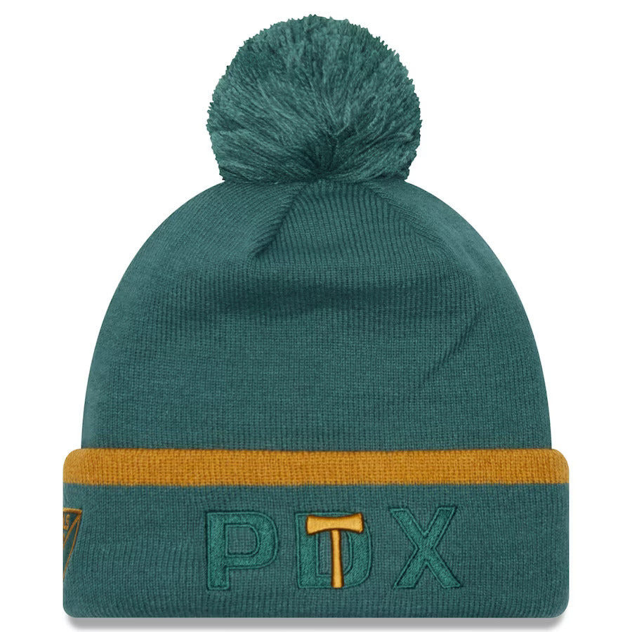 PORTLAND TIMBERS FC PDX POM KNIT BEANIE – PTFC Authentics